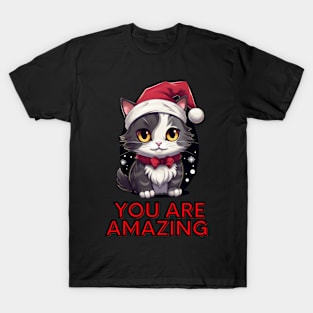 Christmas Cat - Funny Quote T-Shirt